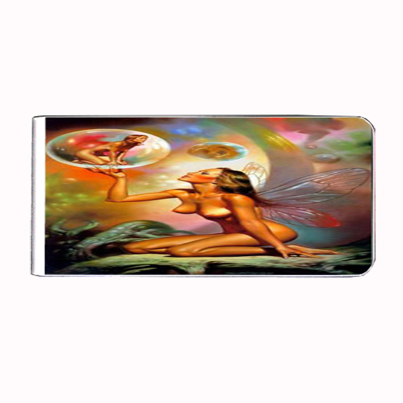 Boris Vallejo Nude Fairies Money Clip Rectangle 127