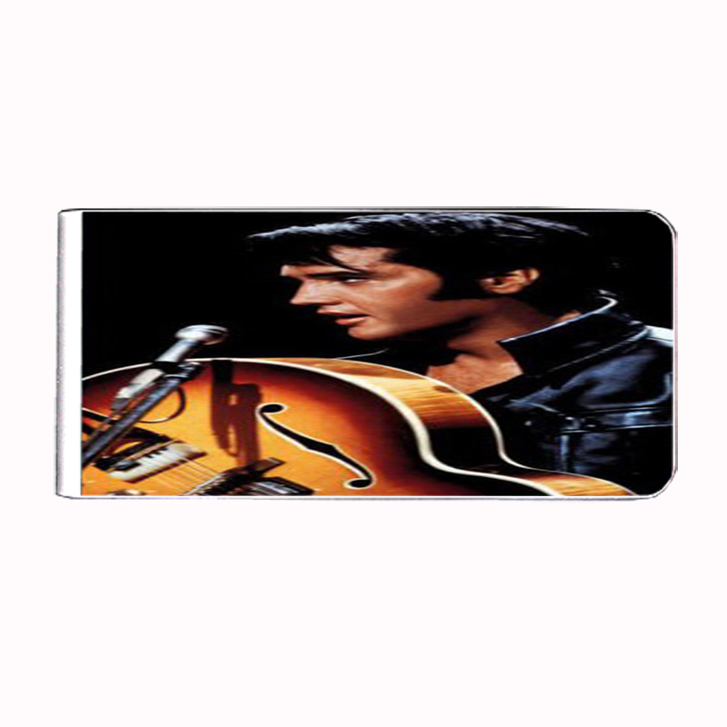 E P  Photo With Guitar Money Clip Rectangle 182
