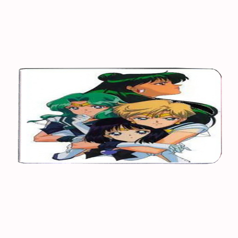 Sailor Moon Green Hair Money Clip Rectangle 214