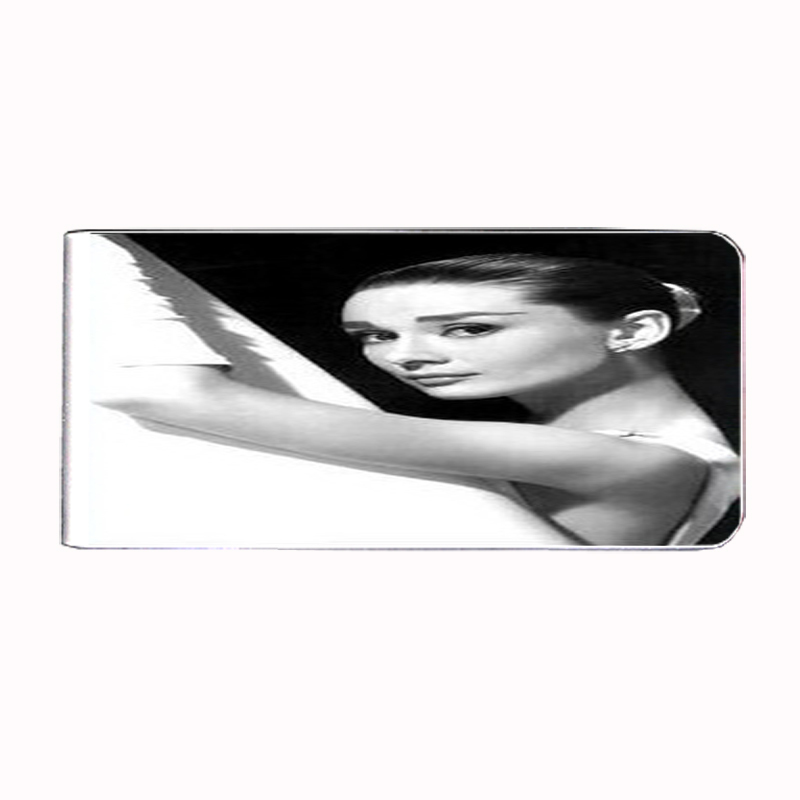 Audrey Hepburn Very Elegant Money Clip Rectangle 205