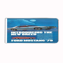 Ford Mustang 1979 Retro Ad Money Clip Rectangle 249 - $12.95