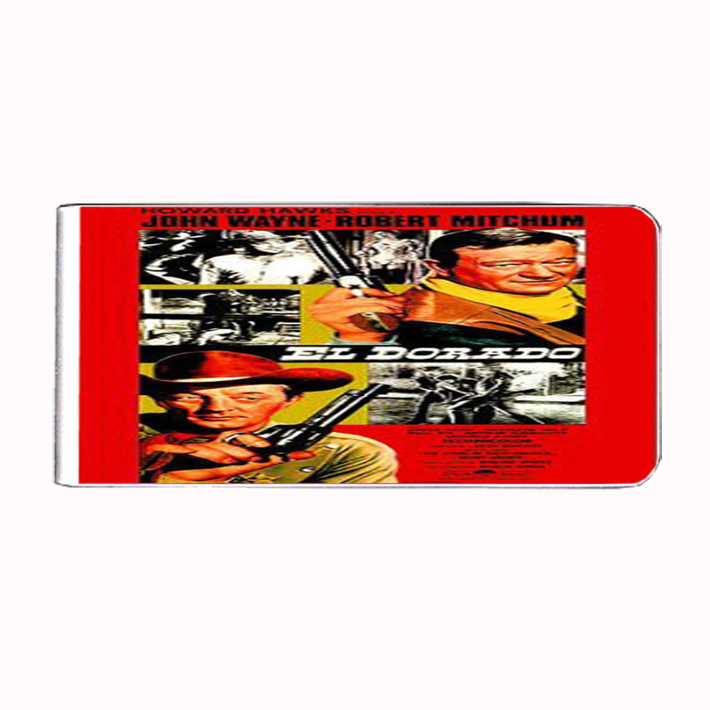 John Wayne Robert Mitchum Money Clip Rectangle 292