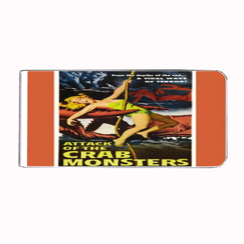 Attack Of The Crab Monsters 1957 Money Clip Rectangle 316