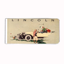 Lincoln Car 1920s Vintage Ad Money Clip Rectangle 431 - $12.95