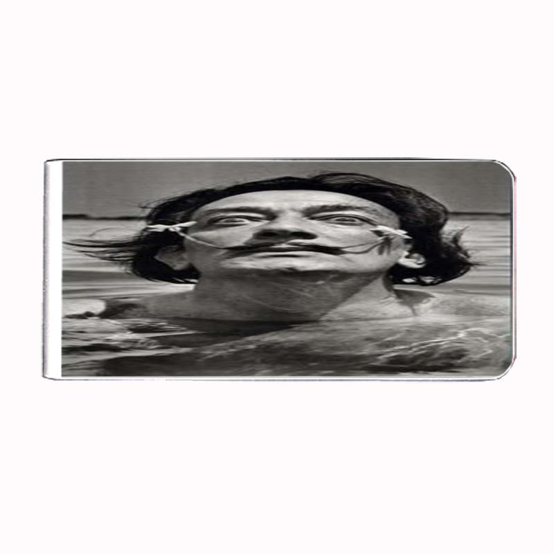 Salvador Dali Young Black And White Money Clip Rectangle 470 - $12.95