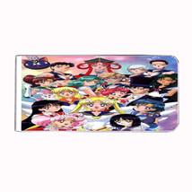 Sailor Moon Group Image Money Clip Rectangle 553 - £10.14 GBP