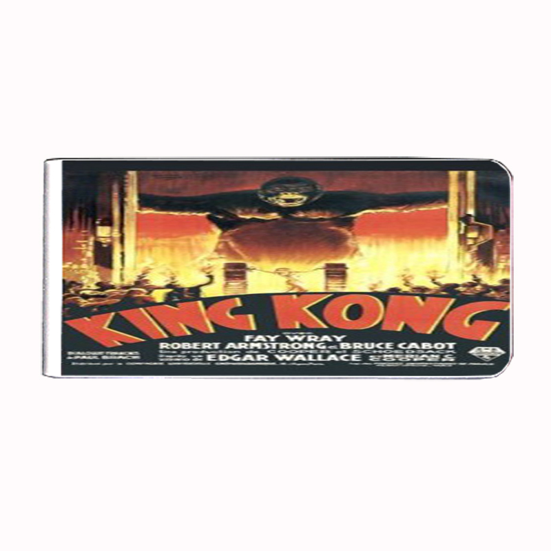 KING KONG 1933 FAY WRAY CLASSIC POSTER Money Clip Rectangle 564
