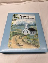 Vintage Cookbook 3 Ring Binder Bethlehem Lutheran Church Ulen MN 2001 - £31.46 GBP