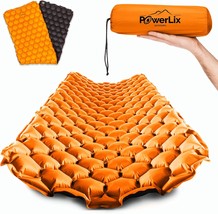 Powerlix Ultralight Inflatable Sleeping Pad - Camping Mattress For Backpacking, - £31.19 GBP