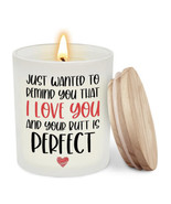 Scented Candle For Wife, Girlfriend, Mom With Lavender Lemon Scent Lasts... - £7.78 GBP