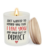 Scented Candle For Wife, Girlfriend, Mom With Lavender Lemon Scent Lasts... - £7.61 GBP