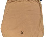 Louis Vuitton LV Dust Bag Vintage Cotton 19.5 X 17 Inches. Extra Large Size - $69.93