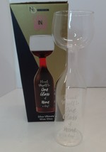 New Directions Wine Glass/Bottle Holds 25oz Girls in Night Prank Gag Gift NIB - £15.53 GBP