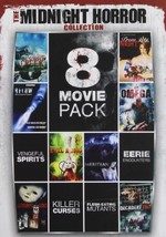 8Movie Pack Midnight Horror Collection V1 - Video USA Digital Versatile Disc - £7.62 GBP