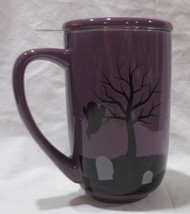 Davids Tea Purple Ghosts Colour Color Changing Nordic Mug w/ Lid, Infuser 16 Oz - £35.83 GBP