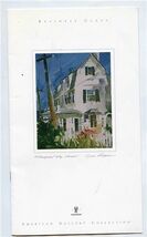 American Airlines Business Class Menu Marginal Way House Cover - $13.86