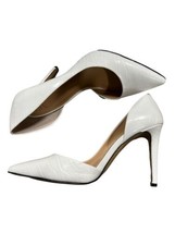 allbrand365 designer Womens Kenjay D&#39;Orsay Pumps Color White Size 10M - £61.83 GBP