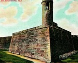 Fort Marion St Augustine Florida FL UNP Unused UDB Postcard 1900s - $5.89