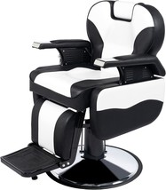 Recline All Purpose Hydraulic Barber Chair Salon Spa Beauty Equipment Heavy Duty - £374.27 GBP