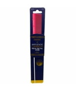 Donna 9 Anti Static Carbon Metal Pin Tail Comb, Heat Resistant, Pink - €10,83 EUR