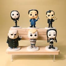 6pcs Wednesday Addams 3.1&#39;&#39; Action Figure The Addams Family Toys PVC Cake Topper - £18.04 GBP