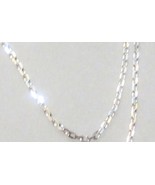 ITALIAN 925 NICKEL FREE STERLING SILVER CABLE CHAIN, 22&quot; L, 1.6 GRAMS - $29.99