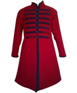  Medieval Viking Blue/Red Color Movie Role Play Tunic for Armor Reenactment - £54.51 GBP