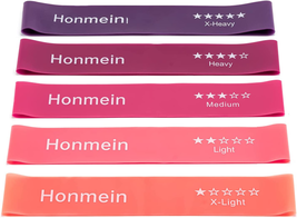 Resistance Bands for Working Out, Exercise Bands with 5 Resistance Level... - $10.67