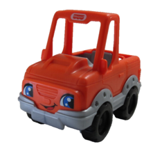 Fisher-Price Little People Help Others Car with eyes ands Mouth Orange - £7.55 GBP