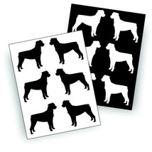 12X Rottweiler Dog Vinyl Decal Sticker for Car Truck Trailer Windshield,... - £11.02 GBP