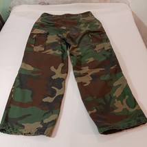 Quality Manufacturing Men's Cold Weather Field Camo Trouser Cotton Blend Size M image 14
