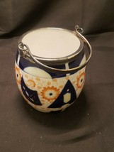 Vintage Schoenau Bros German Porcelain Imari Biscuit Jar No Lid - £37.75 GBP