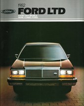 1982 Ford LTD sales brochure catalog US 82 Crown Victoria Country Squire - $8.00