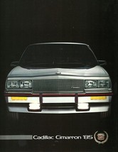 1985 Cadillac CIMARRON sales brochure catalog US 85 V6 D&#39;Oro - £6.39 GBP