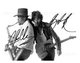 Bruce Springsteen And Clarence Clemons Autographed 8x10 Rpt Photo E Street Band - £12.48 GBP