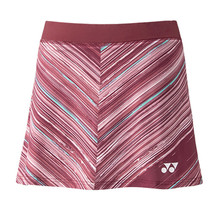 Yonex Women&#39;s Tennis Skirt Clothing Wine Red Racket Racquet 2022 US OPEN 26081EX - £38.14 GBP