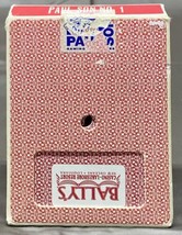 OFFICIAL BALLY’S CASINO LAKESHORE RESORT USED PLAYING CARDS RED DECK - $9.49