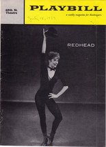 Playbill   Redhead W/ Gwen Verdon, Richard Kiley Director: Bob Fosse 1959 - £5.43 GBP