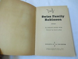 The Swiss Family Robinson by Johann Wyss Paperback Scholastic Star 1964 - £3.92 GBP