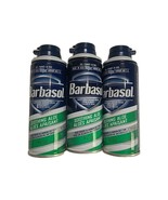 3 Cans Barbasol Shaving Cream Soothing Aloe Thick &amp; Rich 5 oz ea  - €14,86 EUR