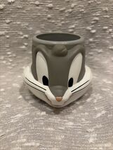 Warner Bros Bugs Bunny Plastic 3D Cup Mug 4 Inch 1992 - $9.70