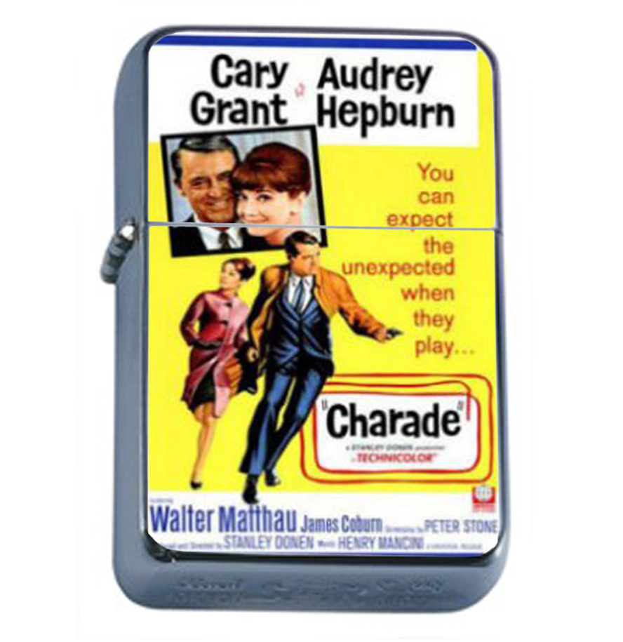 Cary Grant Audrey Hepburn Charade Oil Lighter 169
