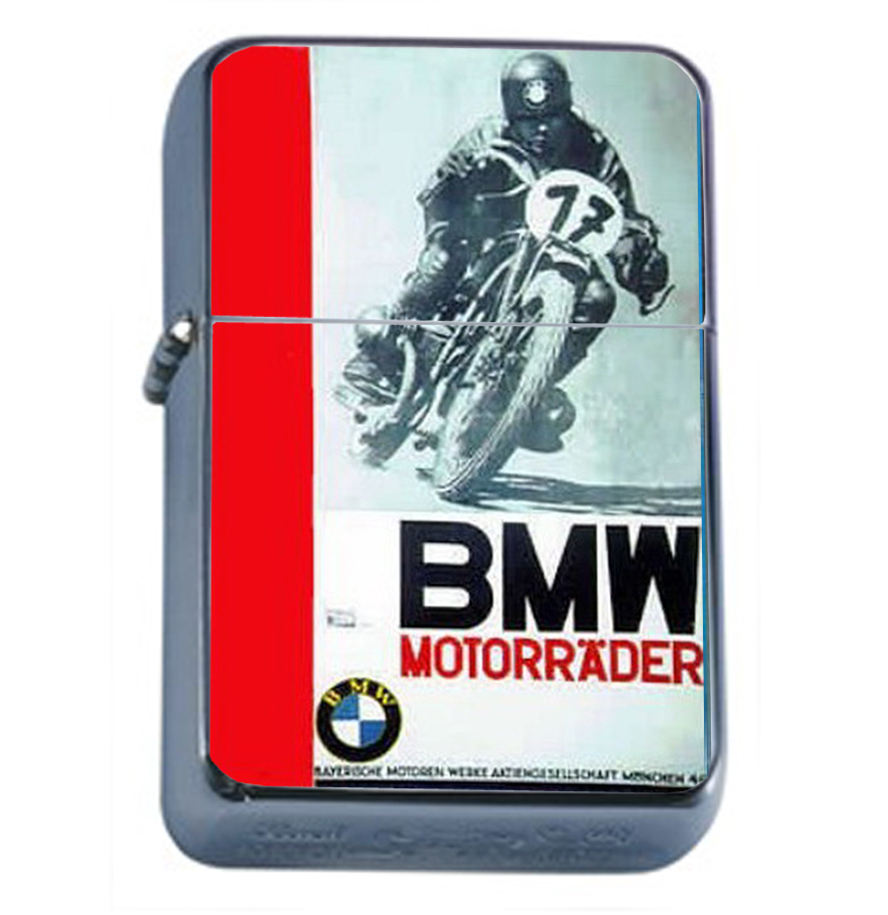 BMW Motorcycle Vintage Poster Oil Lighter 247