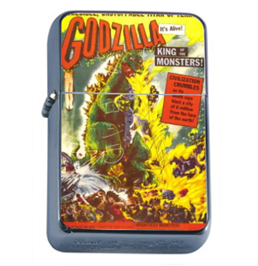 Godzilla 1956 Movie Poster Oil Lighter 255