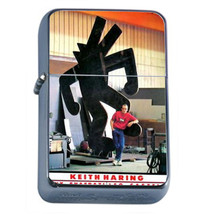 Keith Haring Photo &amp; Sculpture Oil Lighter 427 - £11.88 GBP