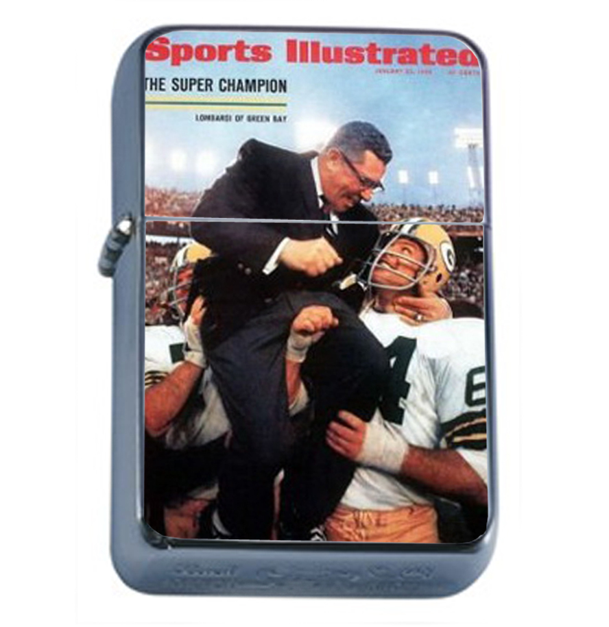 Vince Lombardi Green Bay Packers Oil Lighter 535