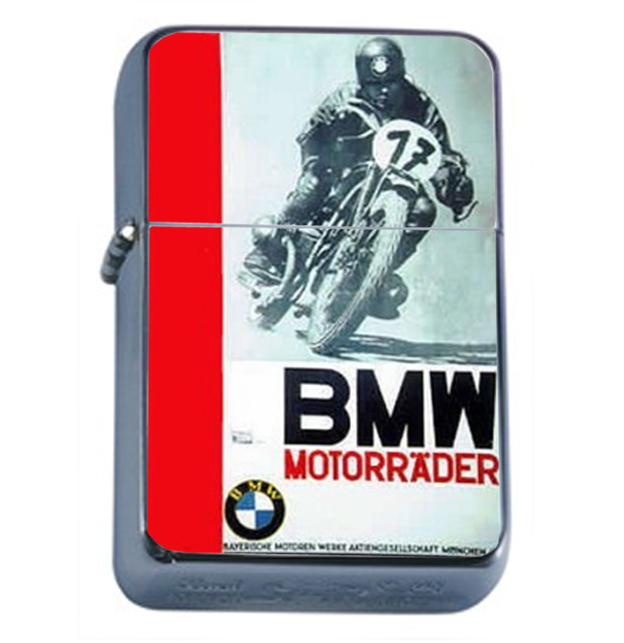 BMW Motorcycle Vintage Poster Oil Lighter 576