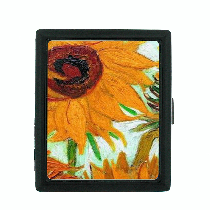 Vincent Van Gogh Sunflowers Cigarette Case 007