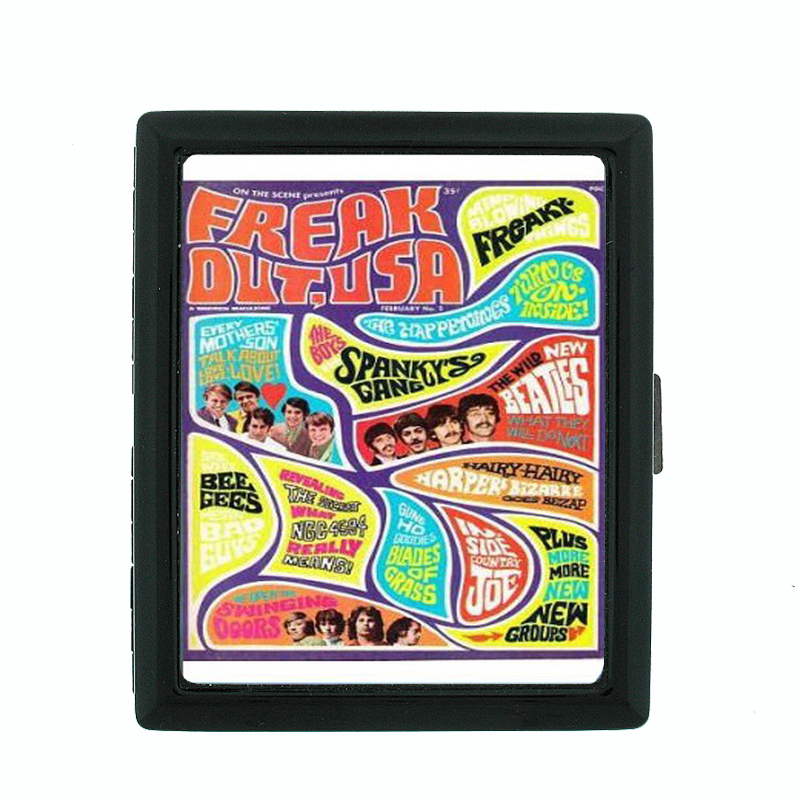 Freak Out 1960s Beatles Pop Cigarette Case 404