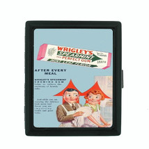WRIGLEY&#39;S DOUBLEMINT RETRO AD CHEWING GUM Cigarette Case 562 - $13.48